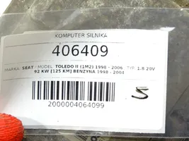 Seat Toledo II (1M) Komputer / Sterownik ECU silnika 06A906018FR