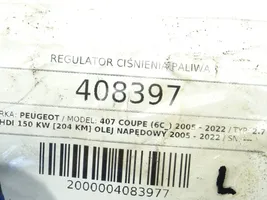 Peugeot 407 Regulator ciśnienia paliwa 