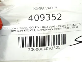 Volkswagen Golf V Alipainepumppu 03G145209C