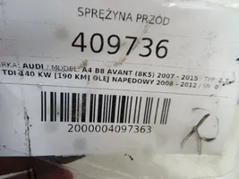 Audi A4 S4 B8 8K Priekinė spyruoklė 