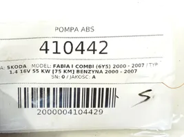 Skoda Fabia Mk1 (6Y) Pompe ABS 0265800003