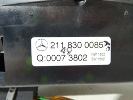 Mercedes-Benz E W211 Sisätuulettimen ohjauskytkin 2118300085