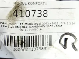 Nissan Primera Korin keskiosan ohjainlaite 