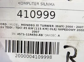 Ford Mondeo Mk III Komputer / Sterownik ECU silnika 4S71-12A650-AB