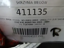 BMW X3 E83 Mechaninė 5 pavarų dėžė 7167068