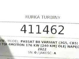 Volkswagen PASSAT B8 Przewód olejowy smarowania turbiny 03N145735H