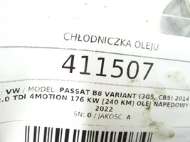 Volkswagen PASSAT B8 Chłodnica oleju 03N117021