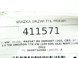 Volkswagen PASSAT B8 Wiązka przewodów silnika 3G0971694D