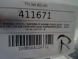 Skoda Superb B8 (3V) Takapalkki 