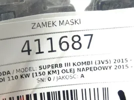 Skoda Superb B8 (3V) Konepellin lukituksen vastakappale 3V0823509B