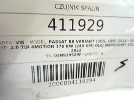 Volkswagen PASSAT B8 Išmetamųjų dujų temperatūros daviklis 03N919529F