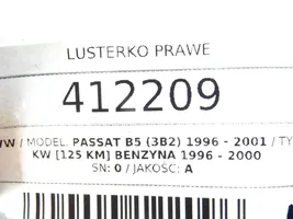 Volkswagen PASSAT B5 Elektryczne lusterko boczne drzwi przednich 