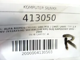 Alfa Romeo 156 Komputer / Sterownik ECU silnika 55188529