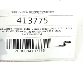 Renault Clio IV Skrzynka bezpieczników / Komplet 240180186S