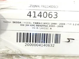 Skoda Fabia Mk1 (6Y) Czujnik prędkości obrotowej koła ABS 6Q0919149A