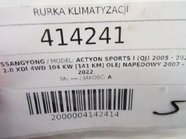 SsangYong Actyon sports I Ilmastointilaitteen putki (A/C) 68620-09001