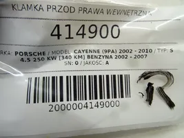 Porsche Cayenne (9PA) Klamka wewnętrzna drzwi przednich 7L5837114A