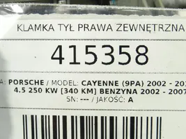 Porsche Cayenne (9PA) Takaoven ulkokahva 7L0839886A