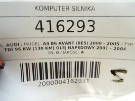 Audi A4 S4 B6 8E 8H Moottorin ohjainlaite/moduuli (käytetyt) 038906019JL