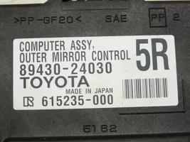 Lexus RC Muut ohjainlaitteet/moduulit 89430-24030