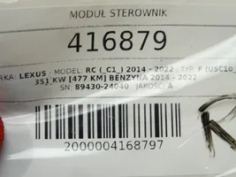 Lexus RC Inne komputery / moduły / sterowniki 89430-24040