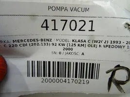 Mercedes-Benz C AMG W202 Pompa a vuoto A6112300065