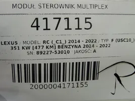 Lexus RC Inne komputery / moduły / sterowniki 89227-53010