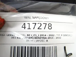 Lexus RC Wał napędowy tylny 