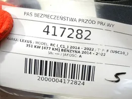 Lexus RC Ceinture de sécurité avant 