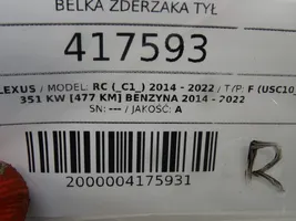 Lexus RC Belka zderzaka tylnego 