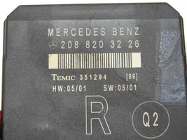 Mercedes-Benz CLK A208 C208 Muut ohjainlaitteet/moduulit 2088203226
