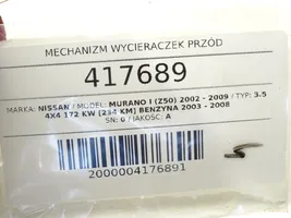 Nissan Murano Z50 Tiranti e motorino del tergicristallo anteriore 28810CA000