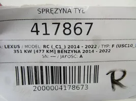 Lexus RC Sprężyna tylna 