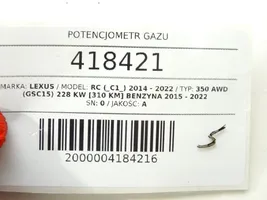 Lexus RC Pedał gazu / przyspieszenia 78110-30161