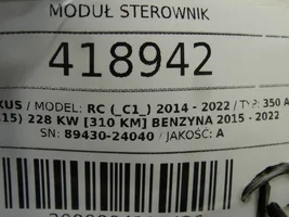Lexus RC Inne komputery / moduły / sterowniki 89430-24040