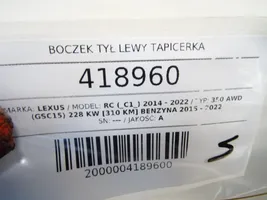 Lexus RC Boczki / Poszycie drzwi tylnych 