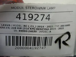 Lexus RC Inne komputery / moduły / sterowniki 89960-24030