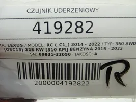 Lexus RC Czujnik uderzenia Airbag 89831-53050