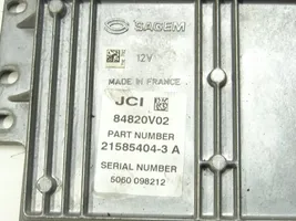 Peugeot 407 Unité de commande, module ECU de moteur 9655997380