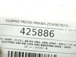 Audi A8 S8 D3 4E Rankena atidarymo išorinė 