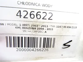 BMW 1 E81 E87 Chłodnica 