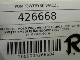 Volkswagen Polo IV 9N3 Purkštukų (forsunkių) komplektas 0414720215