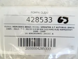 Mercedes-Benz Sprinter W901 W902 W903 W904 Pompa olejowa 6061810901