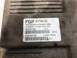 Fiat Grande Punto Unité de commande, module ECU de moteur 51795232