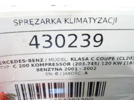 Mercedes-Benz C W203 Kompresor / Sprężarka klimatyzacji A/C 447220-8222