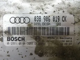 Audi A3 S3 8L Moottorin ohjainlaite/moduuli (käytetyt) 038906019CK