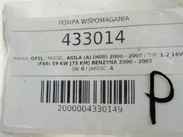 Opel Agila A Vairo stiprintuvo siurblys 38720-83E20