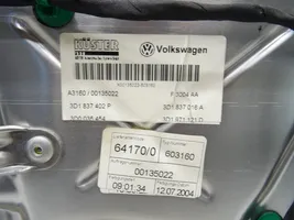 Volkswagen Phaeton Priekinio el. lango pakėlimo mechanizmo komplektas 