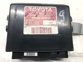 Toyota Highlander XU40 Inne komputery / moduły / sterowniki 89430-60070