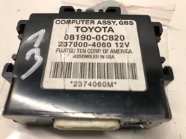 Toyota Highlander XU40 Autres unités de commande / modules 08190-0C820